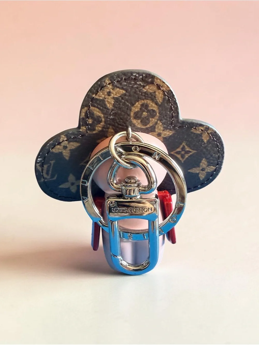 Removable Flower doll key chain -
